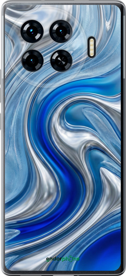 Силиконовый чехол Liquid Chrome для Tecno Spark 20 Pro+ - 6781u-3663 изображение 