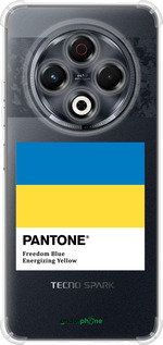 Силикон с усиленными углами чехол Прапор Пантон для Tecno Spark 30 4G - 5275sp-3894 изображение 