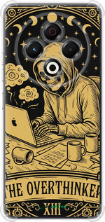 Силикон с усиленными углами чехол 'The Overthinker' для Tecno Spark 30 4G изображение 1