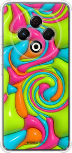 Силикон с усиленными углами чехол Y2K Jelly Dream для Tecno Spark 30 4G - 6780sp-3894 изображение 