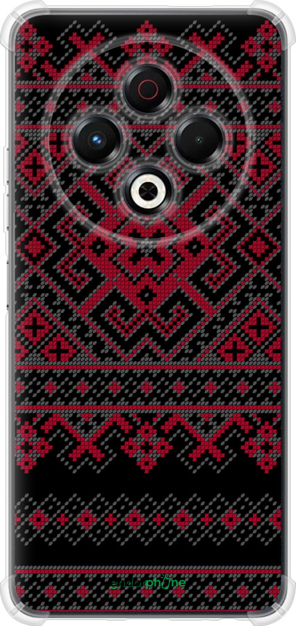 Силикон с усиленными углами чехол Вышиванка 52 для Tecno Spark 30 4G - 1763sp-3894 изображение 