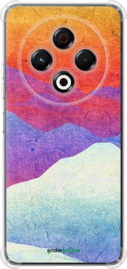 Силикон с усиленными углами чехол Горный закат для Tecno Spark 30 4G - 6479sp-3894 изображение 
