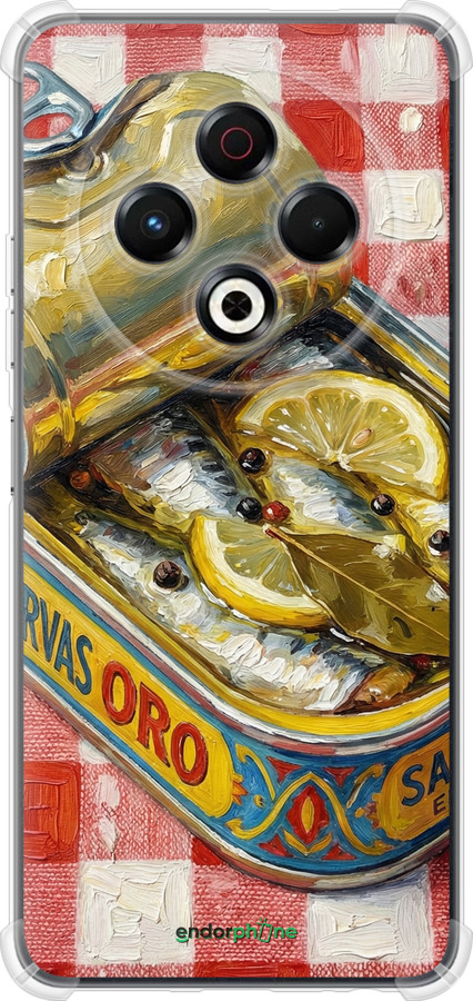 Силіконовий протиударний с посиленими кутами чехол Vintage Sardine Tin Phone для Tecno Spark 30 4G - 6772sp-3894 изображение 