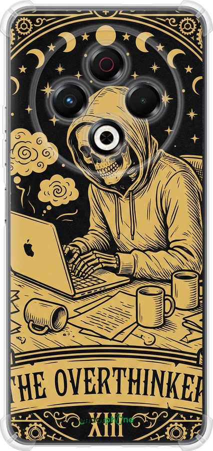 Силикон с усиленными углами чехол The Overthinker для Tecno Spark 30 4G - 6774sp-3894 изображение 