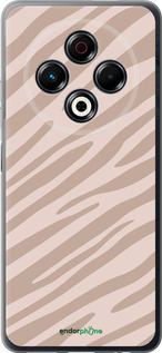 Силіконовий чехол Зебра беж для Tecno Spark 30 4G - 4875u-3894 изображение 