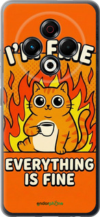 Силіконовий чехол Funny Cat для Tecno Spark 30 4G - 6786u-3894 изображение 