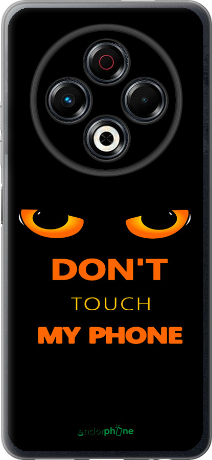 Силиконовый чехол Don't touch the phone для Tecno Spark 30 4G - 4261u-3894 изображение 