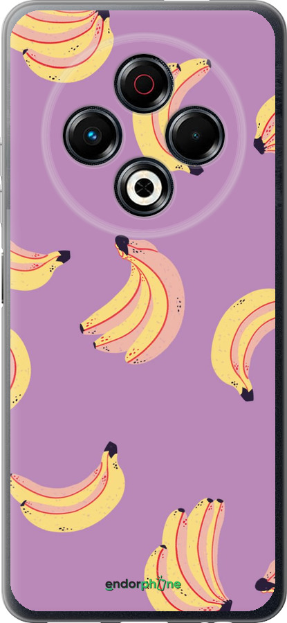 Силіконовий чехол Банани для Tecno Spark 30 4G - 4312u-3894 изображение 