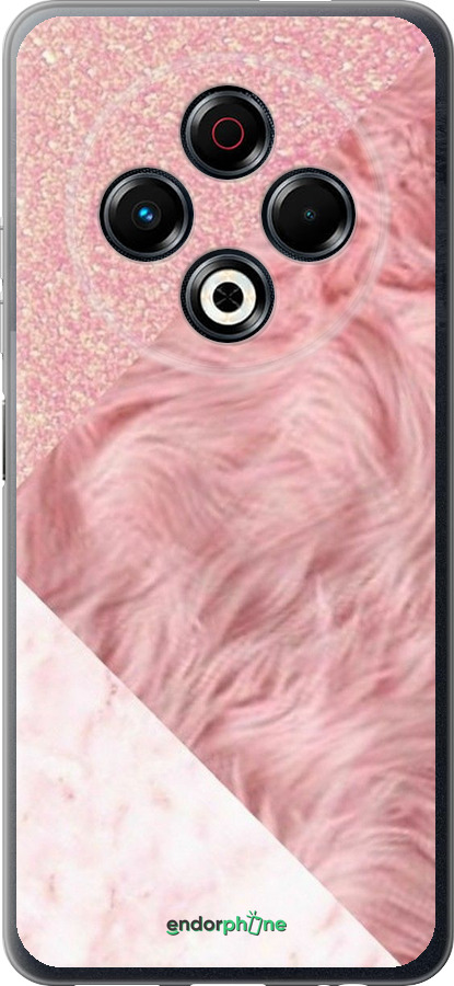 Силіконовий чехол Рожеві текстури для Tecno Spark 30 4G - 4343u-3894 изображение 