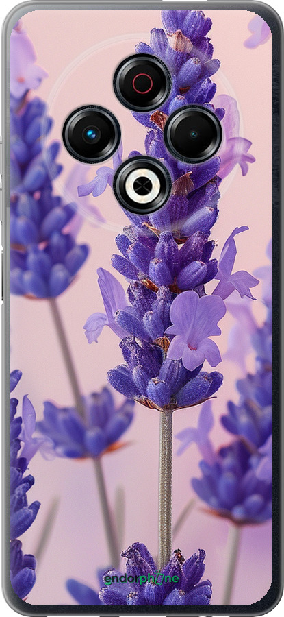 Силіконовий чехол Лаванда для Tecno Spark 30 4G - 6037u-3894 изображение 