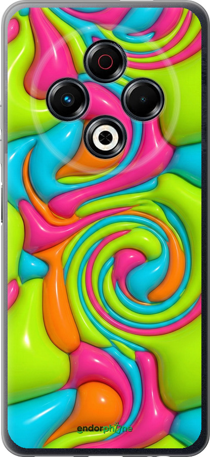 Силиконовый чехол Y2K Jelly Dream для Tecno Spark 30 4G - 6780u-3894 изображение 