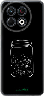 Силиконовый чехол Космос в банке для Tecno Spark 30 Pro 4G - 4297u-3895 изображение 