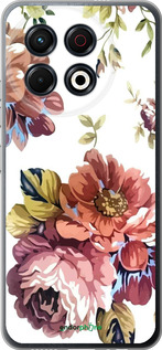 Силіконовий чехол Vintage flowers для Tecno Spark 30 Pro 4G - 4333u-3895 изображение 