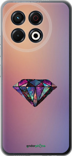 Силиконовый чехол Диамант для Tecno Spark 30 Pro 4G - 4352u-3895 изображение 