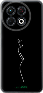 Силиконовый чехол Силуэт1 для Tecno Spark 30 Pro 4G - 4590u-3895 изображение 