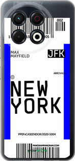 Силиконовый чехол New York для Tecno Spark 30 Pro 4G - 4861u-3895 изображение 