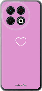 Силиконовый чехол Сердце 2 для Tecno Spark 30 Pro 4G - 4863u-3895 изображение 