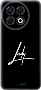 Силиконовый чехол Lady 2 для Tecno Spark 30 Pro 4G - 4867u-3895 изображение 