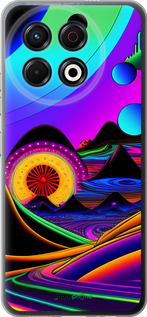 Силиконовый чехол Абстракция v3 для Tecno Spark 30 Pro 4G - 5620u-3895 изображение 