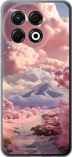 Силиконовый чехол Розовые облака для Tecno Spark 30 Pro 4G - 5660u-3895 изображение 
