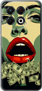Силиконовый чехол Big money 2 для Tecno Spark 30 Pro 4G - 5668u-3895 изображение 