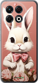 Силиконовый чехол Зайчик для Tecno Spark 30 Pro 4G - 5669u-3895 изображение 