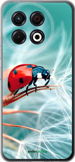 Силиконовый чехол Божья коровка для Tecno Spark 30 Pro 4G - 6049u-3895 изображение 