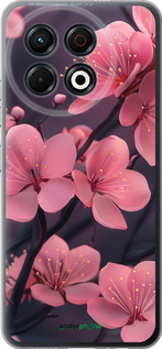 Силиконовый чехол 'Пурпурная сакура' для Tecno Spark 30 Pro 4G -  изображение 6
