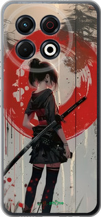 Силіконовий чехол Сутінки воїна: Танок з катаною для Tecno Spark 30 Pro 4G - 6123u-3895 изображение 