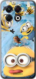 Силіконовий чехол Миньоны для Tecno Spark 30 Pro 4G - 6386u-3895 изображение 
