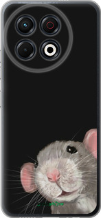 Силиконовый чехол The Peeking Rat для Tecno Spark 30 Pro 4G - 6442u-3895 изображение 