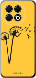 Силиконовый чехол Минимализм одуванчики для Tecno Spark 30 Pro 4G - 6449u-3895 изображение 