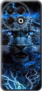 Силиконовый чехол Ледяной леопард для Tecno Spark 30 Pro 4G - 6460u-3895 изображение 