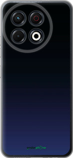Силиконовый чехол Градиент в тёмно - синем стиле для Tecno Spark 30 Pro 4G - 6542u-3895 изображение 