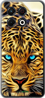 Силиконовый чехол Леопард для Tecno Spark 30 Pro 4G - 6611u-3895 изображение 