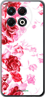 Силиконовый чехол Нарисованные розы для Tecno Spark 30 Pro 4G - 724u-3895 изображение 