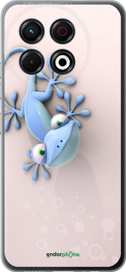 Силиконовый чехол Геккончик для Tecno Spark 30 Pro 4G - 1094u-3895 изображение 
