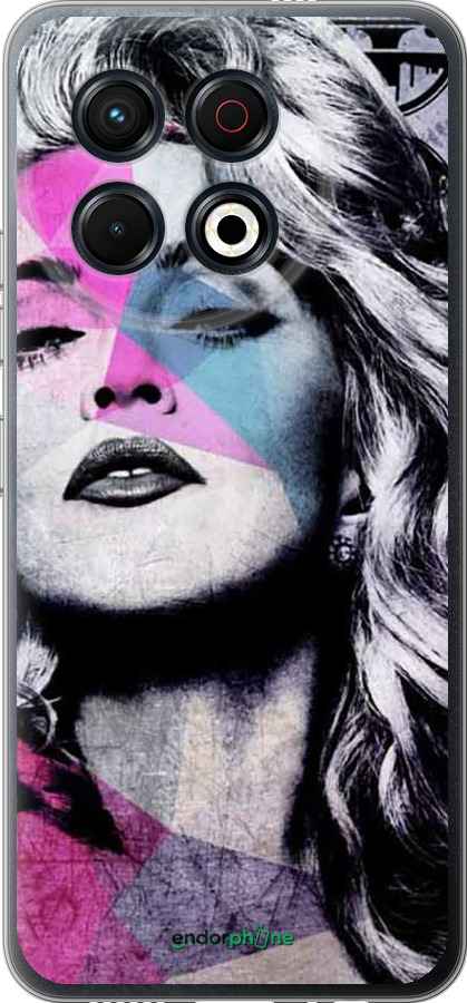 Силиконовый чехол Art-Madonna для Tecno Spark 30 Pro 4G - 4131u-3895 изображение 