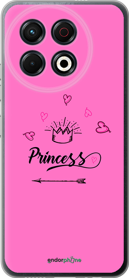 Силиконовый чехол Princess для Tecno Spark 30 Pro 4G - 4361u-3895 изображение 