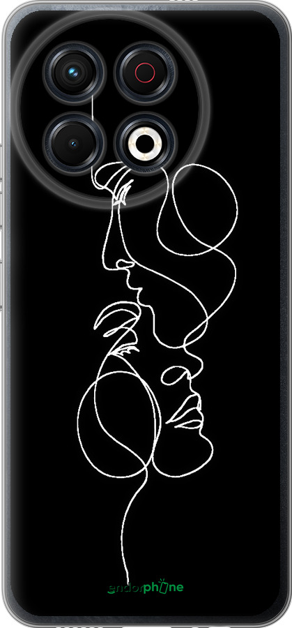 Силиконовый чехол Пара для Tecno Spark 30 Pro 4G - 4457u-3895 изображение 