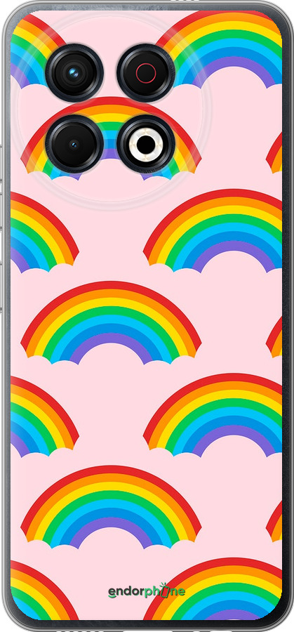 Силіконовий чехол Rainbows для Tecno Spark 30 Pro 4G - 4478u-3895 изображение 