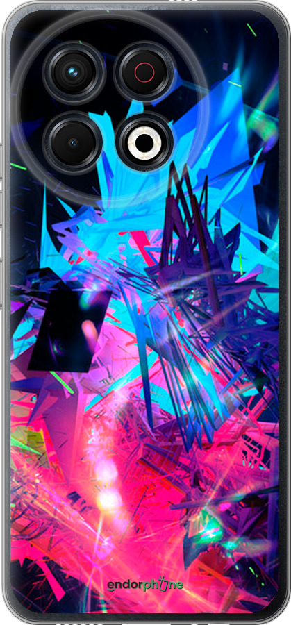 Силиконовый чехол Абстрактный чехол для Tecno Spark 30 Pro 4G - 4681u-3895 изображение 