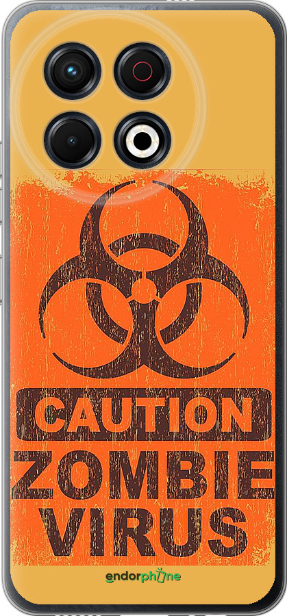 Силиконовый чехол Biohazard 1 для Tecno Spark 30 Pro 4G - 4817u-3895 изображение 