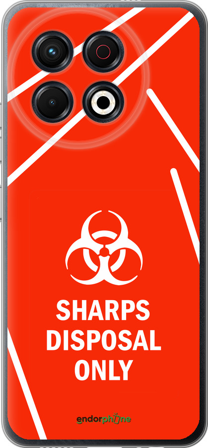Силиконовый чехол biohazard 27 для Tecno Spark 30 Pro 4G - 4843u-3895 изображение 