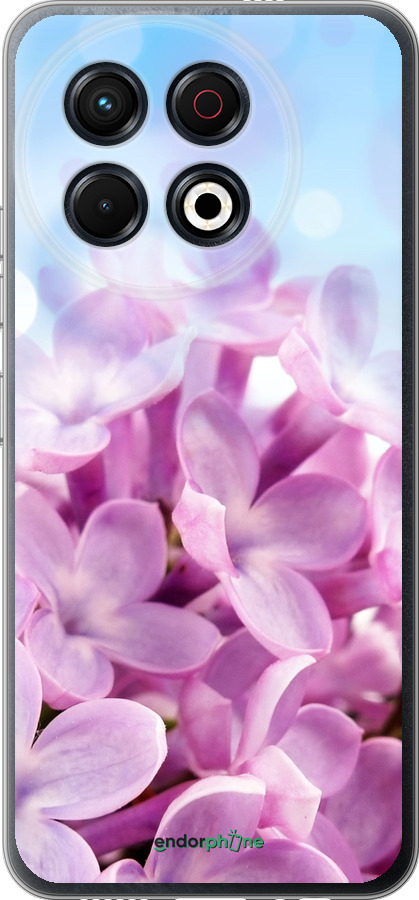 Силиконовый чехол Сирень для Tecno Spark 30 Pro 4G - 527u-3895 изображение 