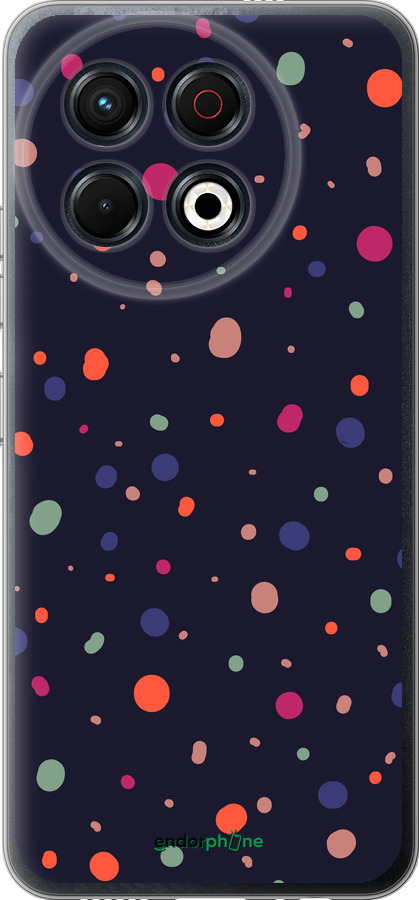 Силіконовий чехол Горошок v2 для Tecno Spark 30 Pro 4G - 5599u-3895 изображение 