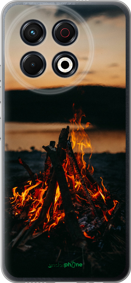 Силіконовий чехол Вогонь для Tecno Spark 30 Pro 4G - 6021u-3895 изображение 