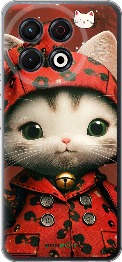 Силиконовый чехол Sweet Hello Kitty для Tecno Spark 30 Pro 4G - 6035u-3895 изображение 