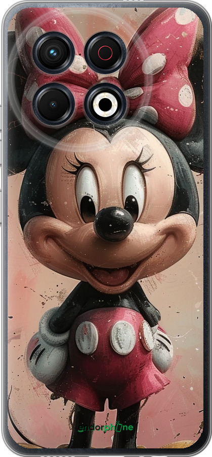 Силиконовый чехол Minnie Mouse для Tecno Spark 30 Pro 4G - 6054u-3895 изображение 