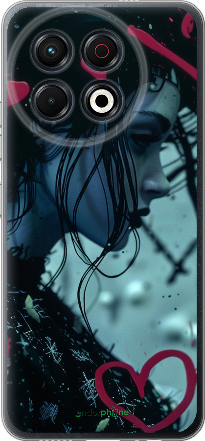Силиконовый чехол XO Love v2 для Tecno Spark 30 Pro 4G - 6057u-3895 изображение 